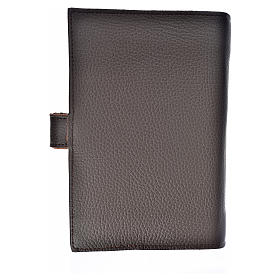 Daily prayer cover genuine leather Our Lady of Kiko