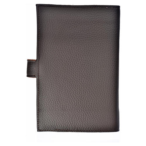 Daily Prayer cover in leather, Mother of Tenderness 2