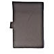 Daily Prayer cover in dark brown leather s2