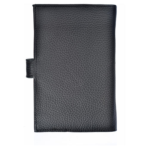 Daily Prayer cover in black leather, Trinity 2