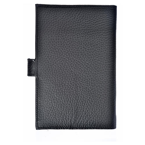 Daily Prayer cover black bonded leather Our Lady of Kiko 2