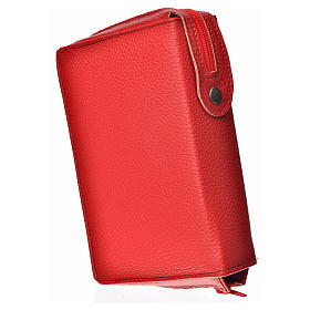 Red Bible Case in Bonded Leather