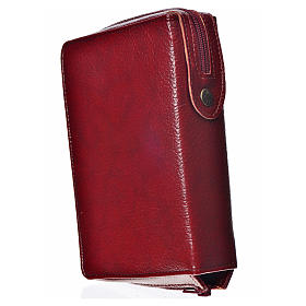 Cover for the Catholic Bible Anglicized, burgundy bonded leather