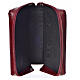 Burgundy Bonded Leather Catholic Bible Cover Anglicized s3