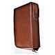 Cover Catholic Bible Anglicized in bonded leather with image of Holy Family s2