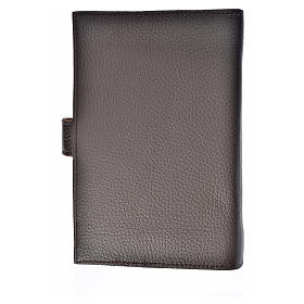 Catholic Bible cover in leather Our Lady and Baby Jesus