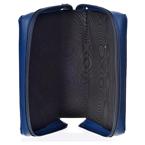 Copertina New Jerus. Bib. READER ED. INGLESE blu similpelle 3