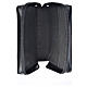 New Jerusalem bible READER EDITION cover in English made of black leather with zip and image of the Divine Mercy s3