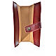 Burgundy New Jerusalem bible READER EDITION in English cover in leather imitation with image of Our Lady of Vladimir s3