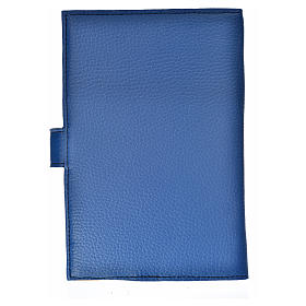 New Jerusalem bible READER EDITION cover in English in blue leather imitation with image of Christ Pantocrator