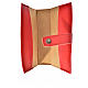 New Jerusalem bible READER EDITION cover in English in red leather imitation with image of Our Lady by Kiko Argüello s3