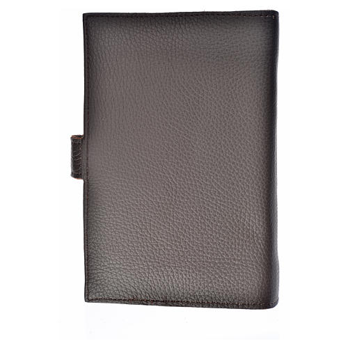 Bible cover reader edition, leather Our Lady and Bady Jesus 2