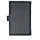 Bible cover reader edition, black leather Holy Trinity s2