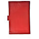 Bible cover reader edition, burgundy leather, Our Lady of the New Millennium s2