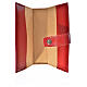 Bible cover reader edition, burgundy leather, Our Lady of the New Millennium s3