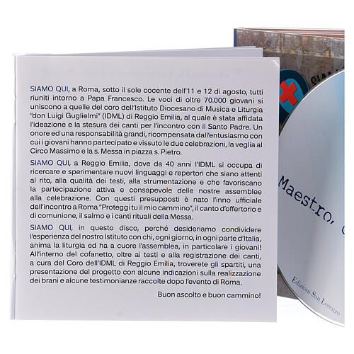 Meister, wo wohnst du? CD junge Sänger mit dem Papst 4