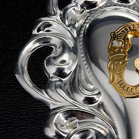 Votivgabe flammendes Herz 8x6 cm s3