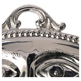 Votivgabe Augen aus 925er Silber oder Metall 11x5,5 cm