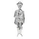 Ex-voto, young boy in sterling silver or metal 19cm s1