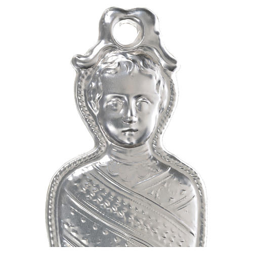 Votivgabe Wickelkind aus 925er Silber oder Metall 15cm 2