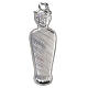 Ex-voto, infant in sterling silver or metal, 15cm s1