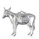 Ex-voto asno plata 925 o metal 11 x 9 cm. s1