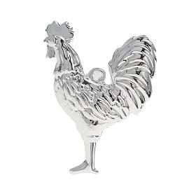 Votivgaben: Exvoto Hahn Silber 925 oder Metall 10x8 cm Votivgaben: Exvoto Hahn Silber 925 oder Metall 10x8 cm