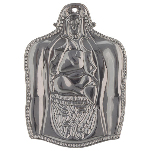 Votivgabe Magen 17x12cm 2