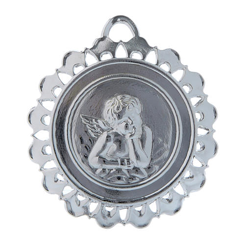 STOCK Médaille ex-voto métal diamètre 5 cm 1