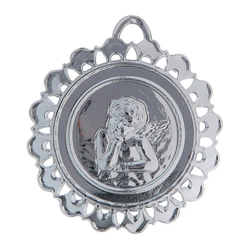 STOCK Médaille ex-voto métal diamètre 5 cm 2