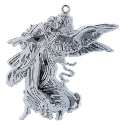 STOCK Guardian Angel in metal, ex-voto 11 cm 1