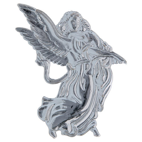 STOCK Angel in metal, ex-voto 18 cm 2