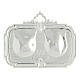 Ex-voto with breast 10x13 cm, metal or 925 silver s1