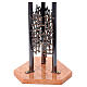 Fonte battesimale moderno in bronzo s6