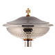 Baptismal font in silver plated bronze s2