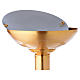 Baptismal Font gold plated with blue nickel decorations s6