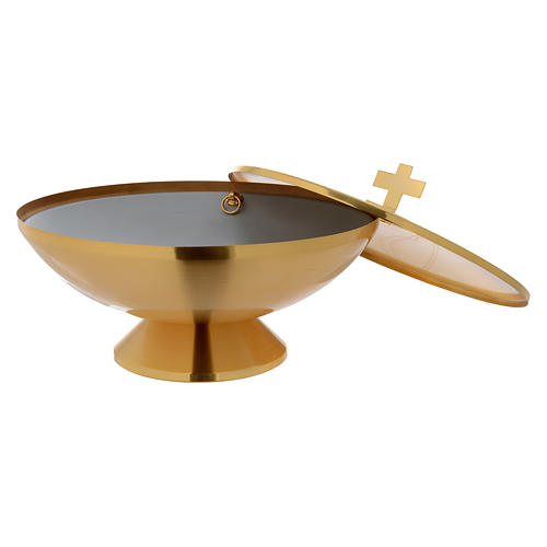 Pila bautismal de mesa, dorada 2