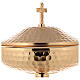 Baptismal font, 120cm in 24K gold plated cast brass s2