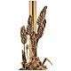 Baptismal font, 120cm in 24K gold plated cast brass s4