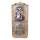 Pia batismal cobre cinzelado estilo bizantino 110x45 cm s3