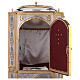 Pia batismal cobre cinzelado estilo bizantino 110x45 cm s17