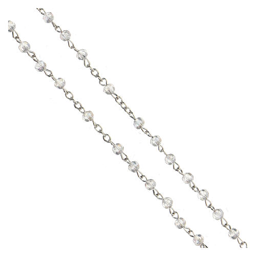 Crystal bead rosary 4 mm 3