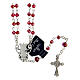 Double rosary with 4 mm crystal beads s2