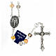 Rosary with multicolour crystal beads 8 mm s1