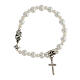 First Communion box with booklet in Italian and pearl beads bracelet s5