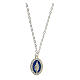 Necklace with Miraculous medal and English card s2
