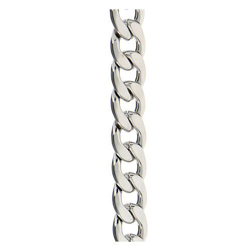 Bracciale Medaglia acciaio Madonna profilo 5