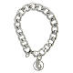 Bracciale Medaglia acciaio Madonna profilo s3