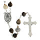 Rosary beads with Job's tears 10 mm in acrylic box s2