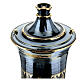 Cremation urn in ceramic, bright black s3